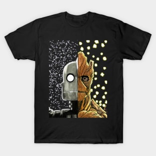 IronGiant/Groot T-Shirt